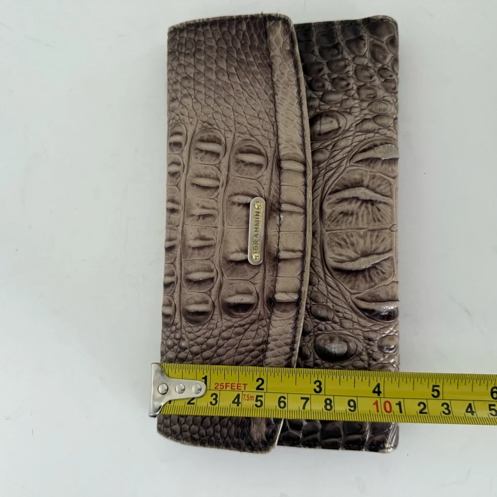 Brahmin Modern Checkbook Melbourne Leather Wallet